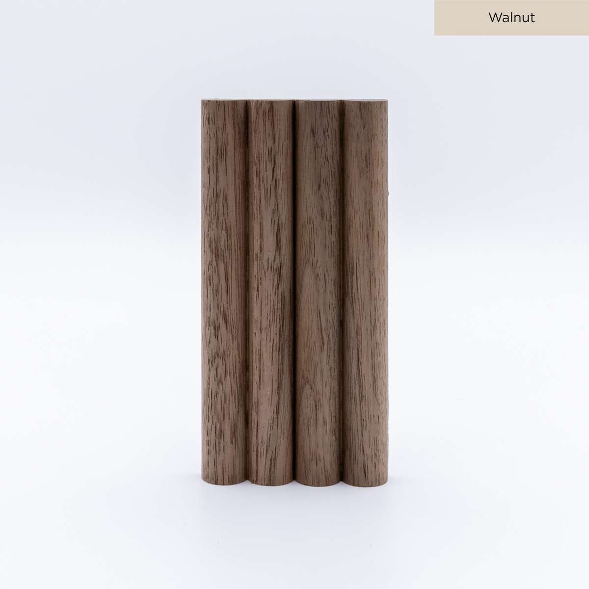 CM43848 - Fluted Walnut Wood Wall Panel - Casa Metier