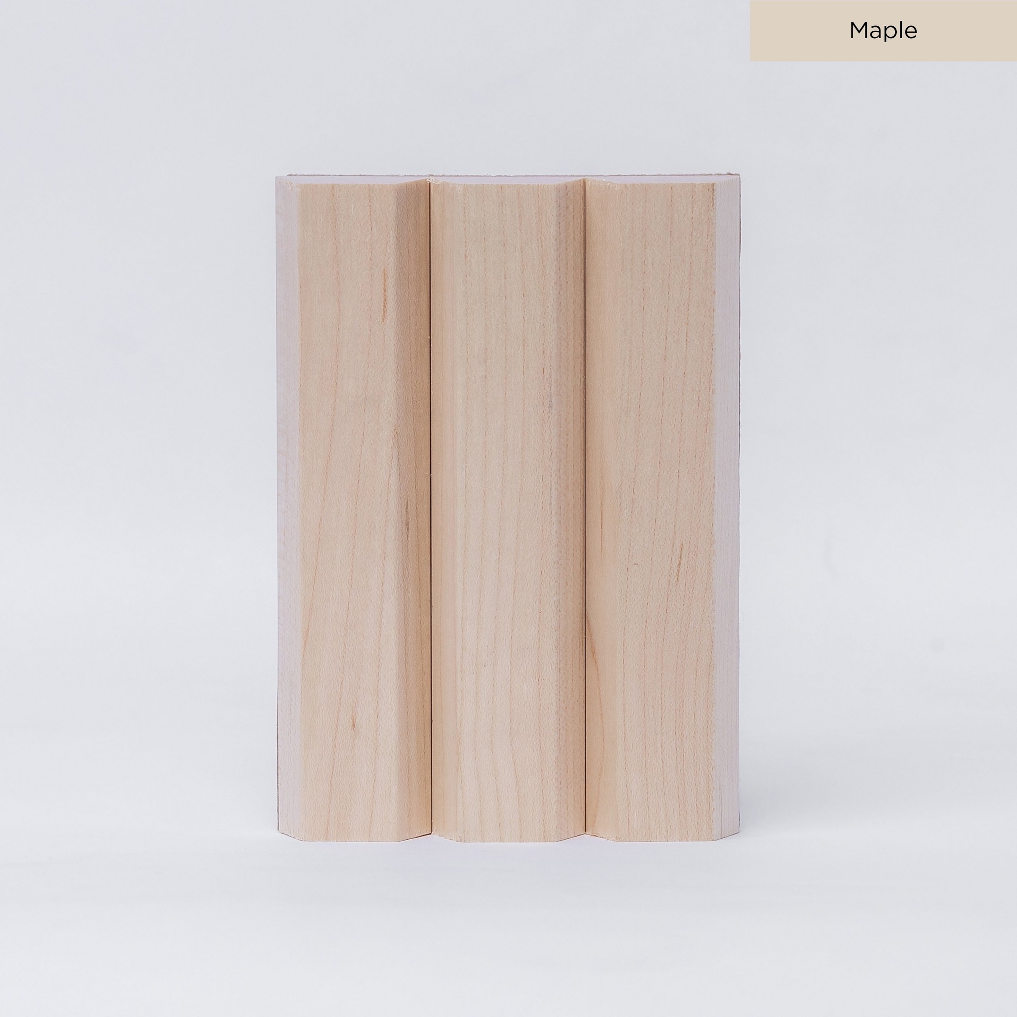CM47528 - Fluted Maple Solid Wood Wall Panel - Casa Metier